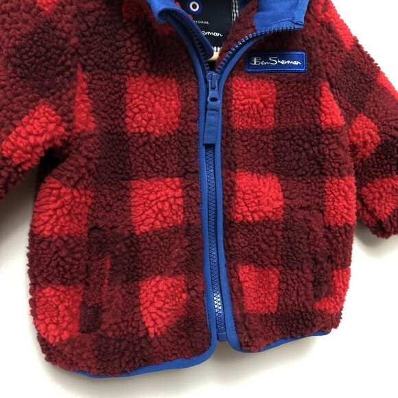 NWT Red Buffalo Sherpa Zip Hoodie - Picture 4 of 10